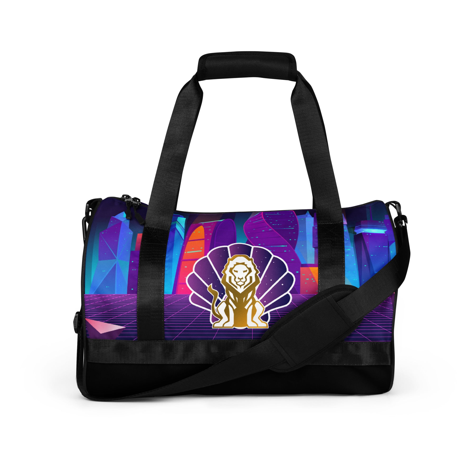 All-over print gym bag