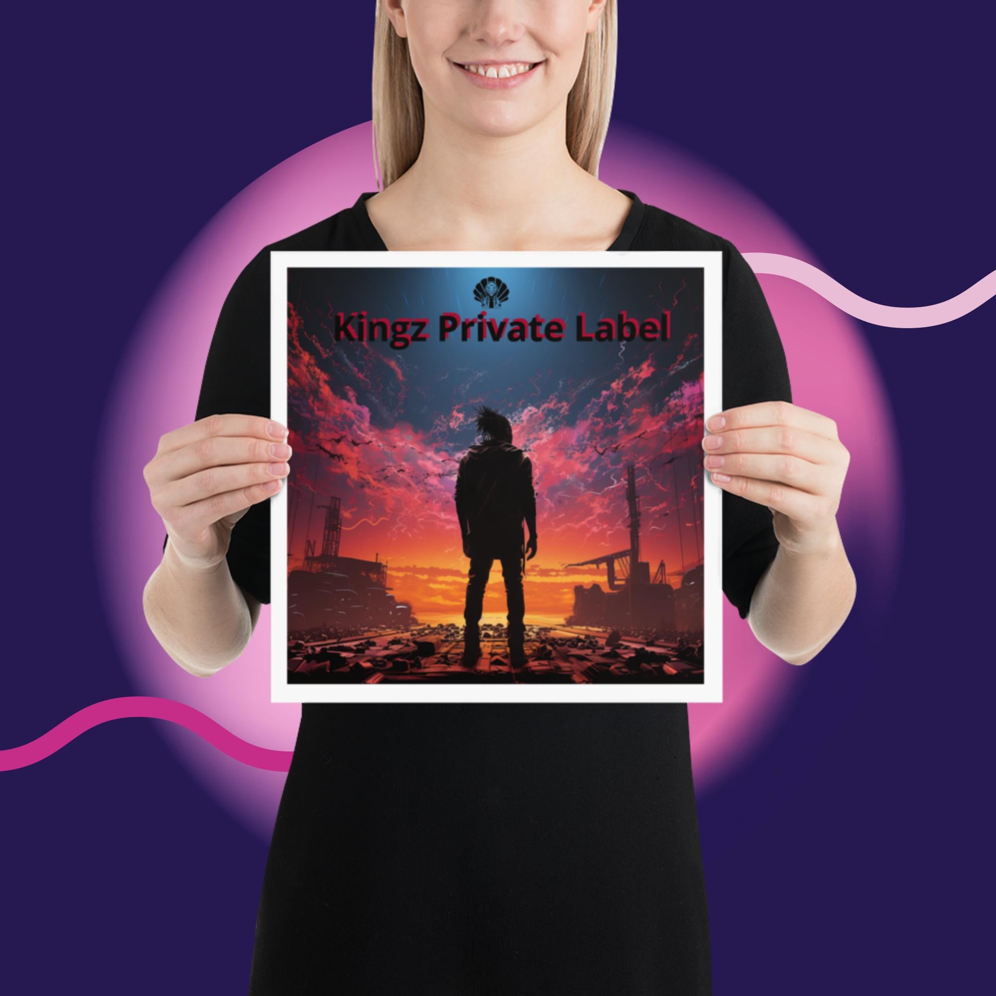 Photo paper poster